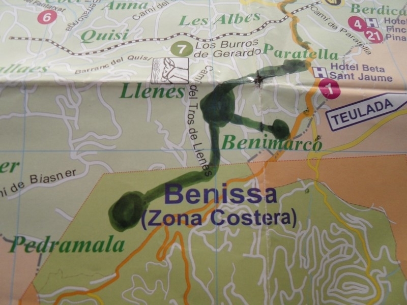 Gran parcela en venta en Benissa Ptda Llenes Costa Blanca, España