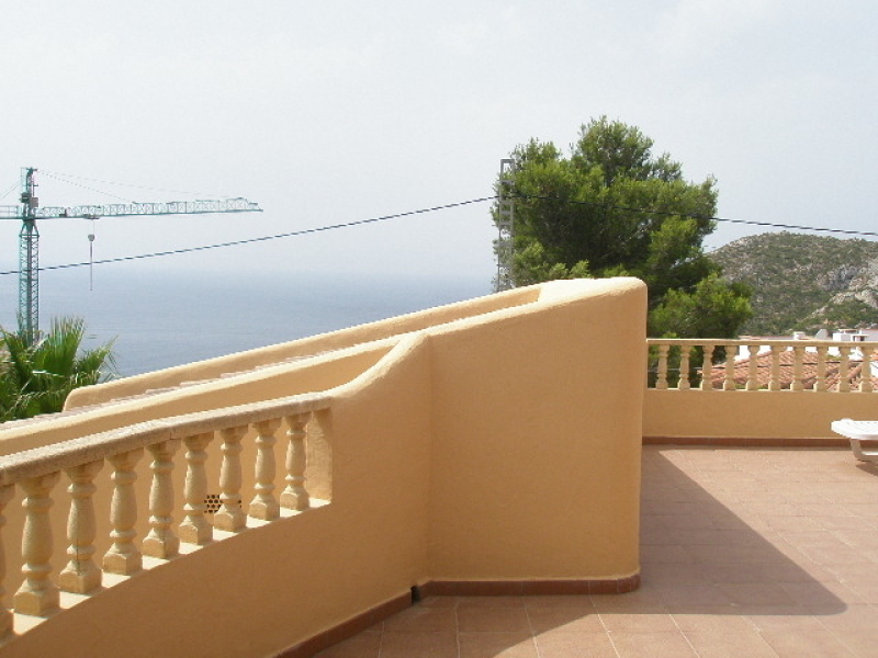 Villa con vistas al mar en parcela plana en venta en Javea Granadella Costa Blanca, España