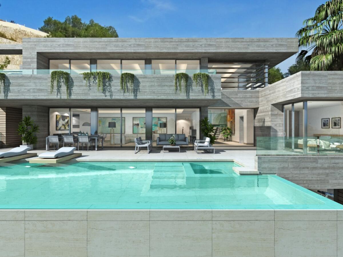 Villa 4 Dormitorios en venta en Benitachell