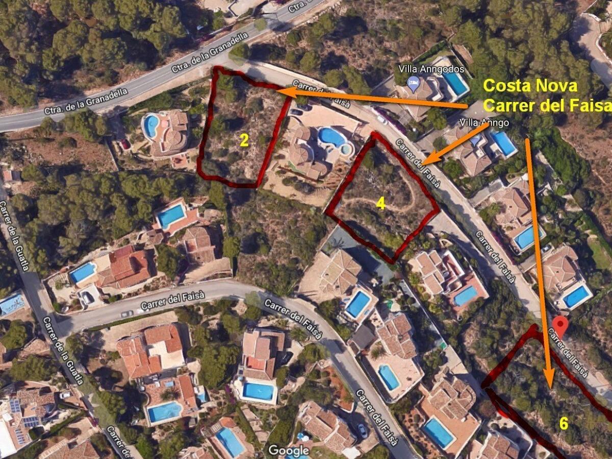 Parcela en venta en Javea Costa Nova