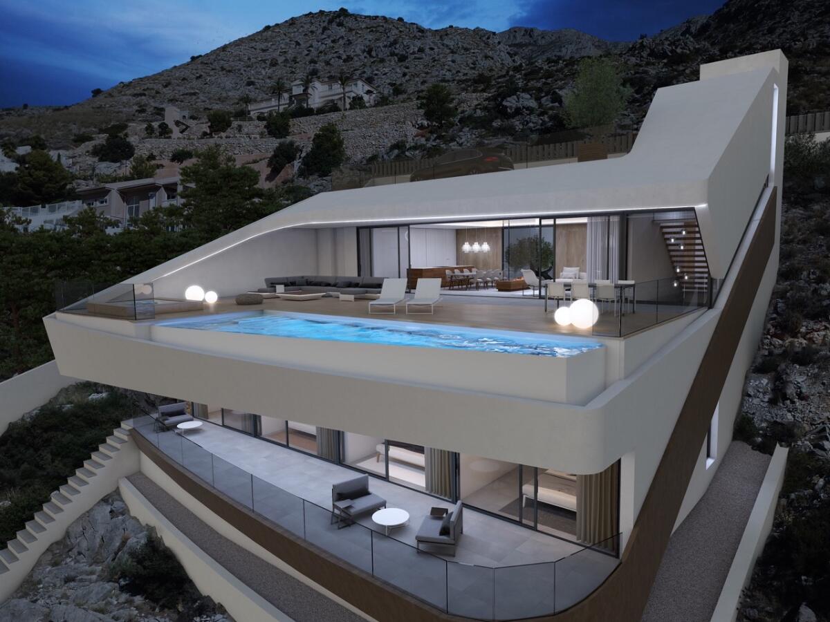 Villa 4 Dormitorios en venta en Altea