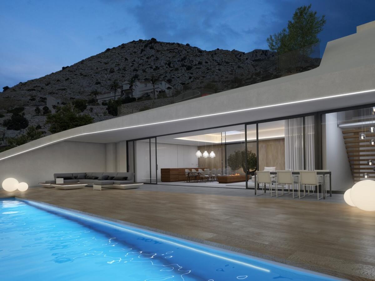 Villa 4 Dormitorios en venta en Altea