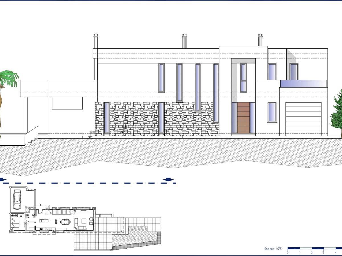 Villa 4 Dormitorios en venta en Calpe