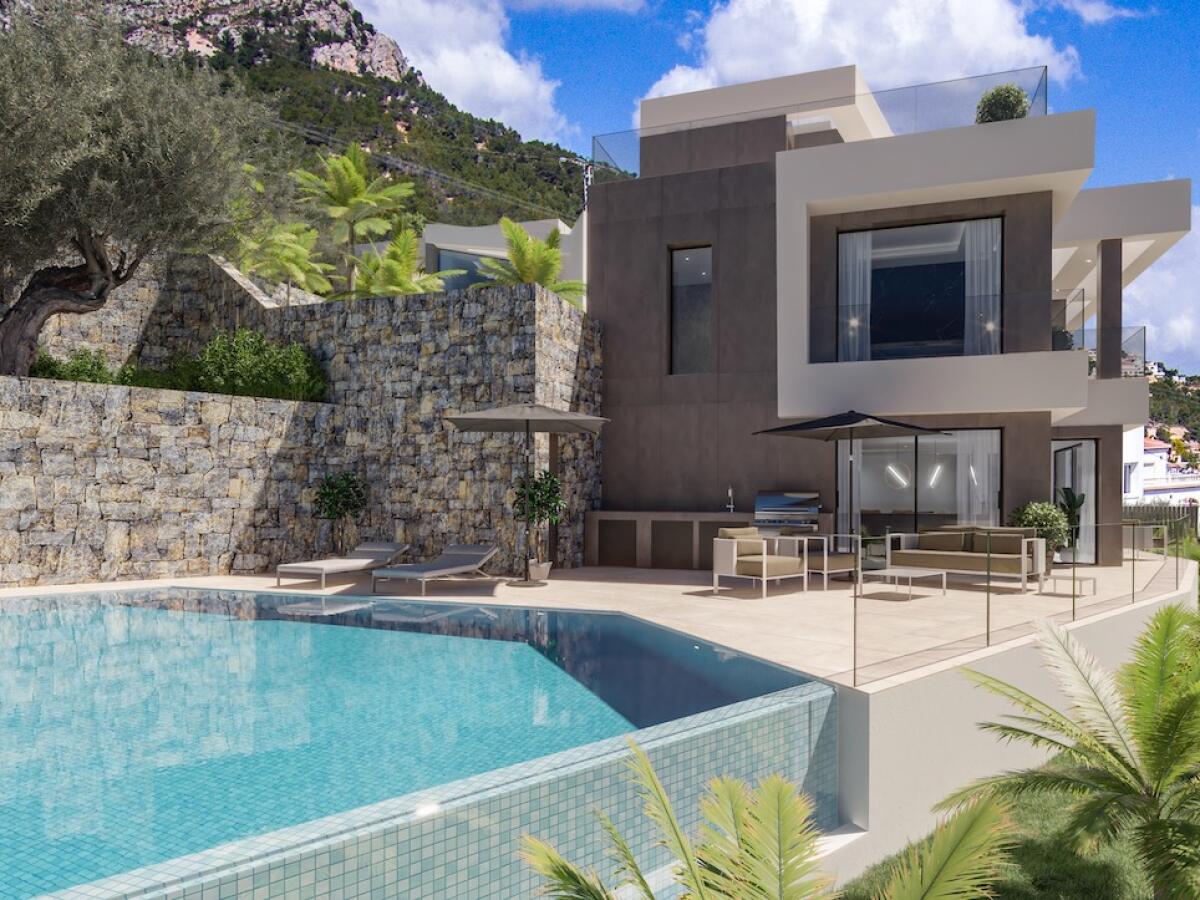 Villa 4 Dormitorios en venta en Calpe