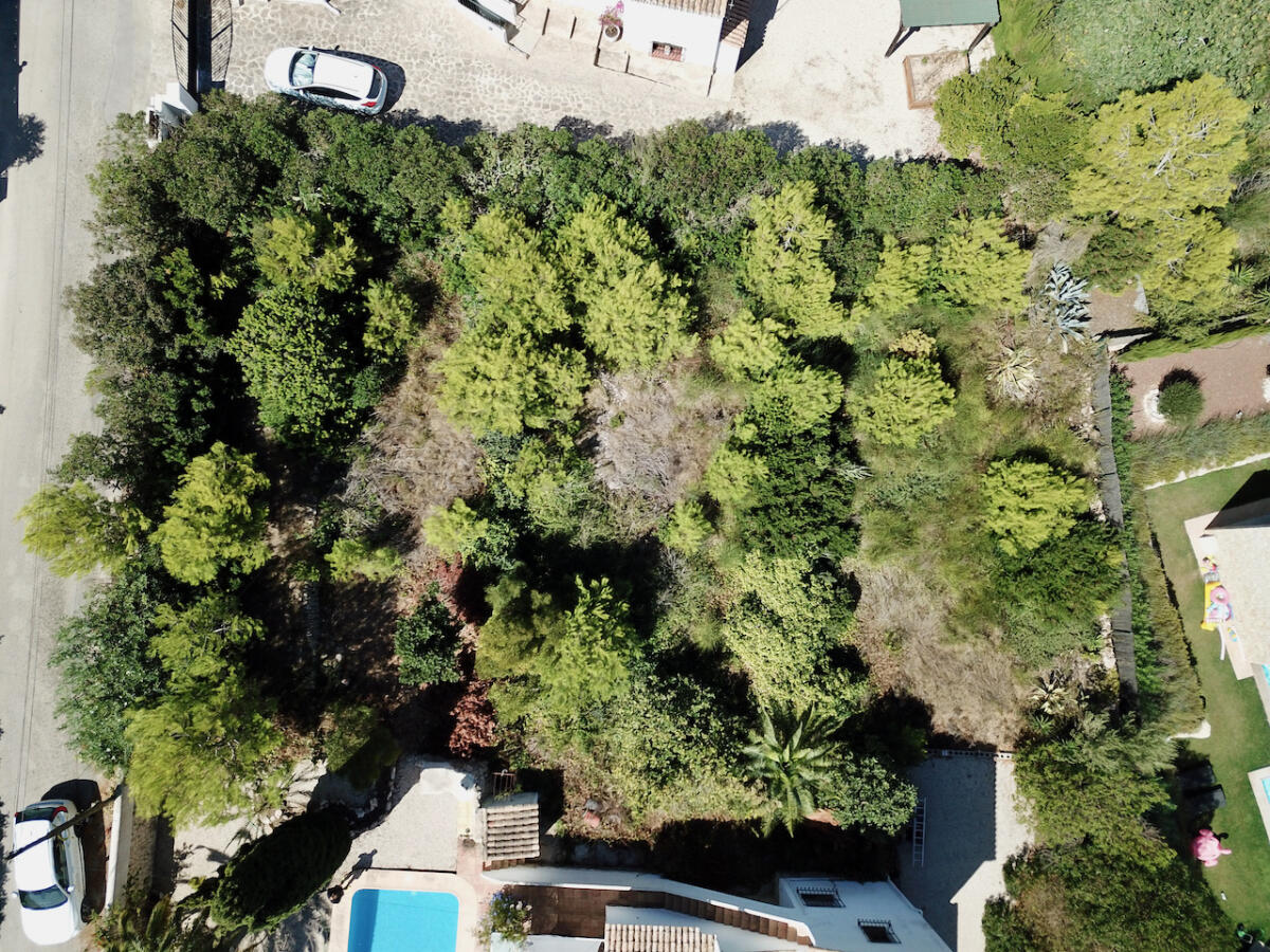 Parcela en venta en Moraira La Cometa