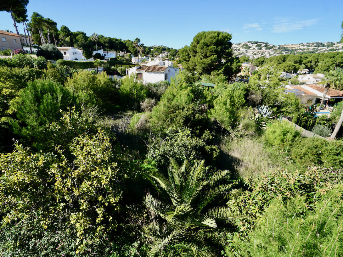 Parcela en venta en Moraira La Cometa