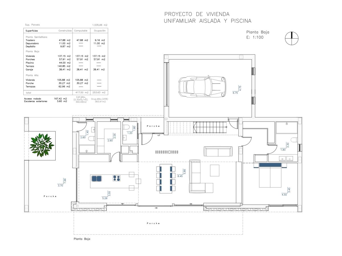Villa 4 Dormitorios en venta en Calpe Calpe Town Centre