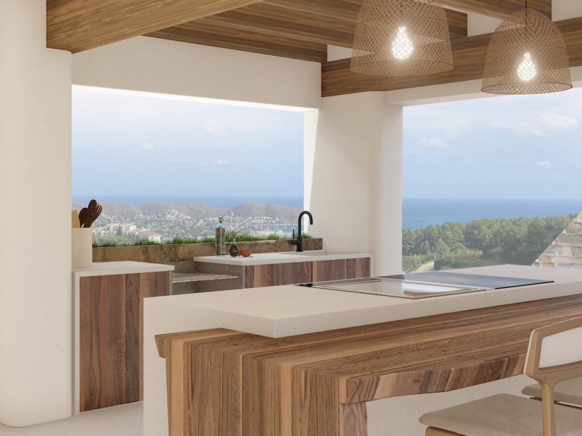 Villa 4 Dormitorios en venta en Moraira Coma de los Frailes