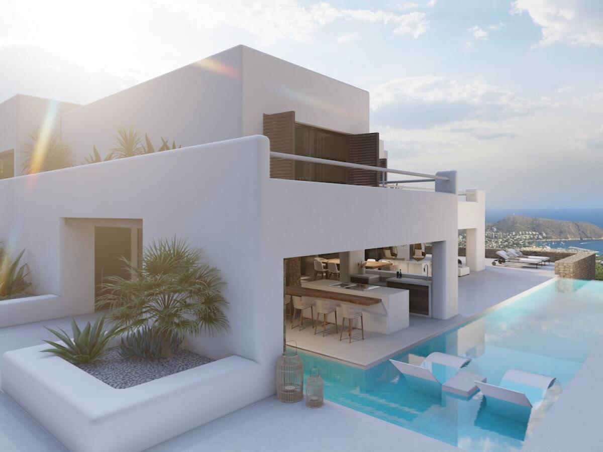 Villa 4 Dormitorios en venta en Moraira Coma de los Frailes