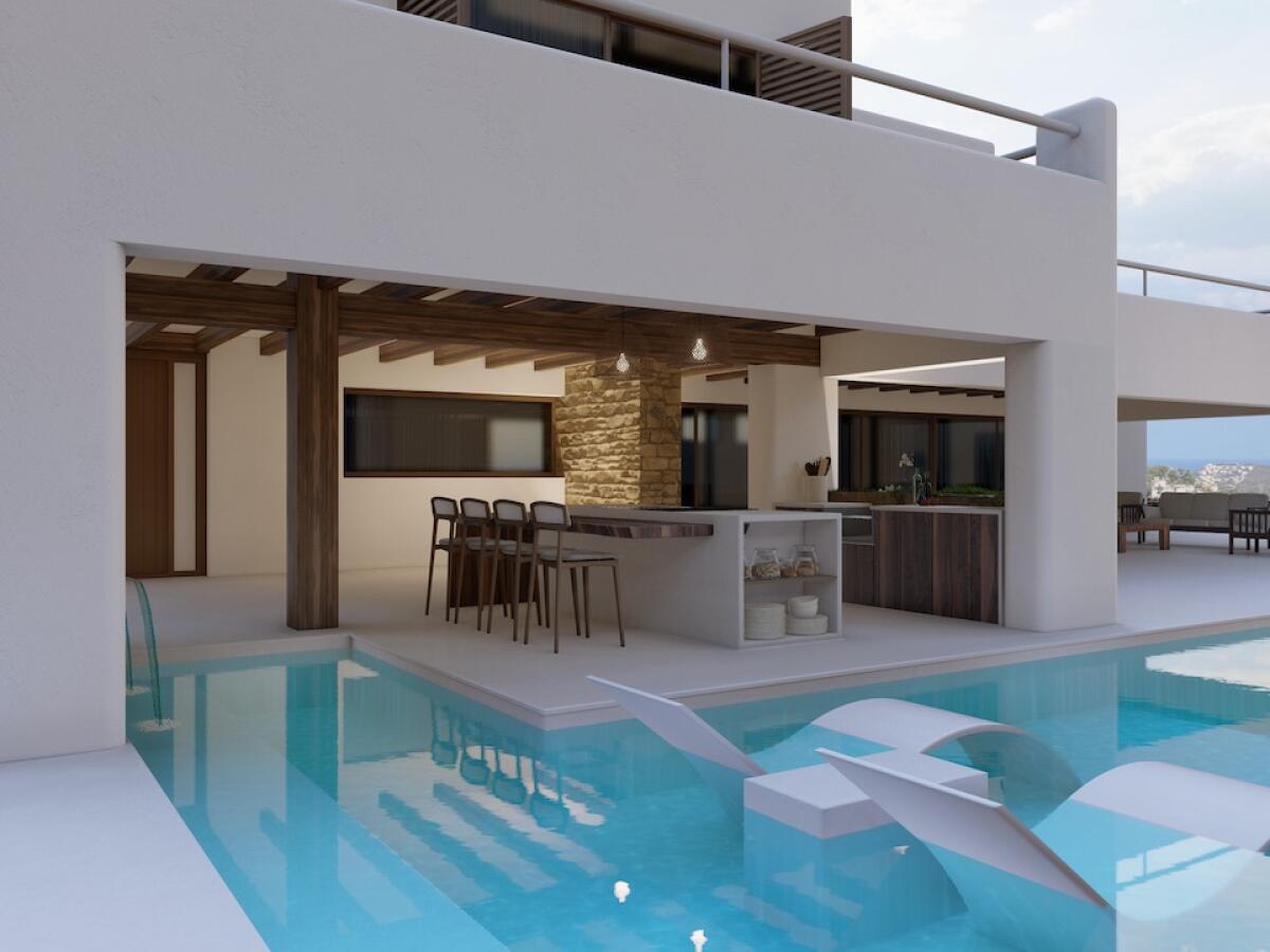 Villa 4 Dormitorios en venta en Moraira Coma de los Frailes