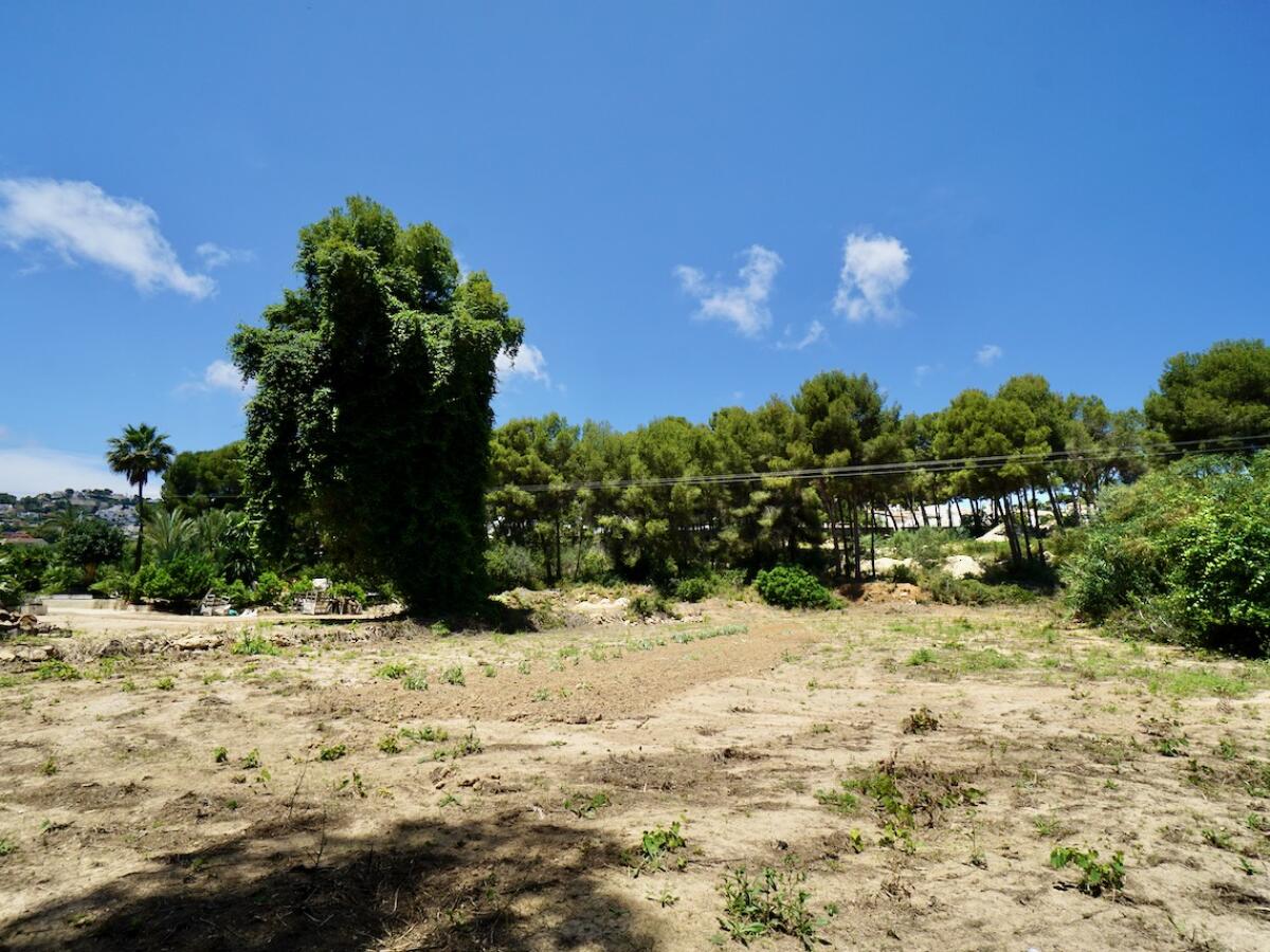 Parcela en venta en Moraira La Cometa