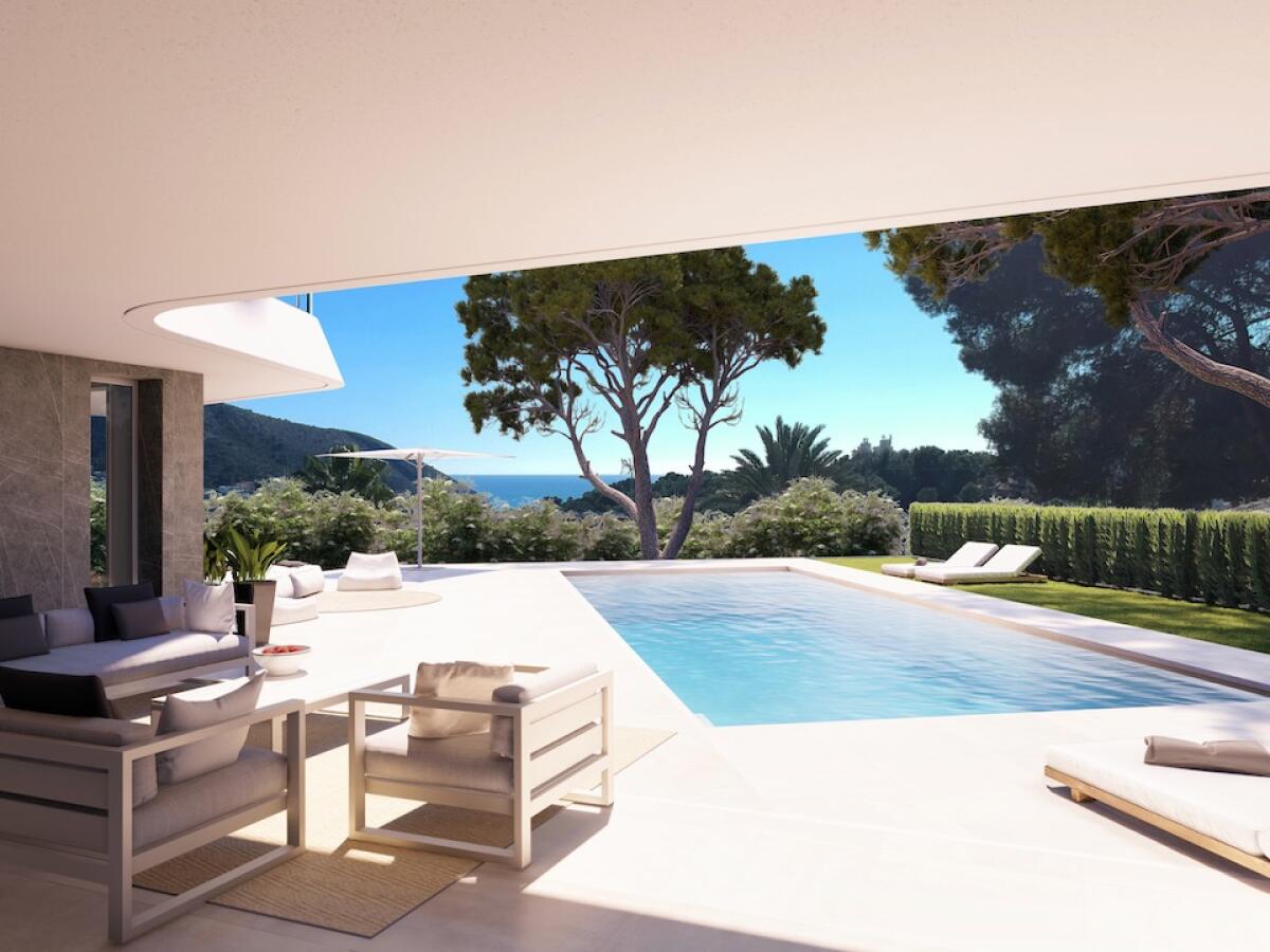 Villa 4 Dormitorios en venta en Moraira El Portet