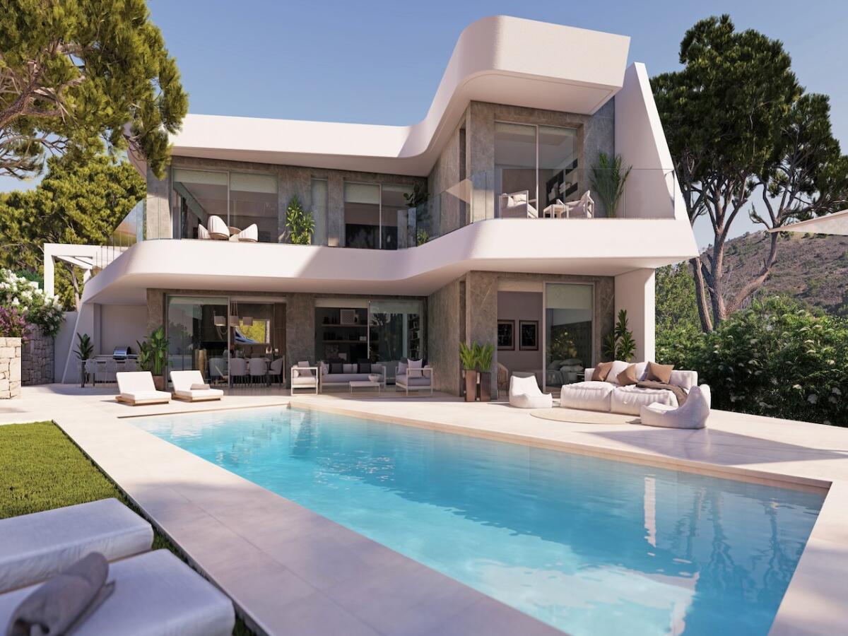 Villa 4 Dormitorios en venta en Moraira El Portet