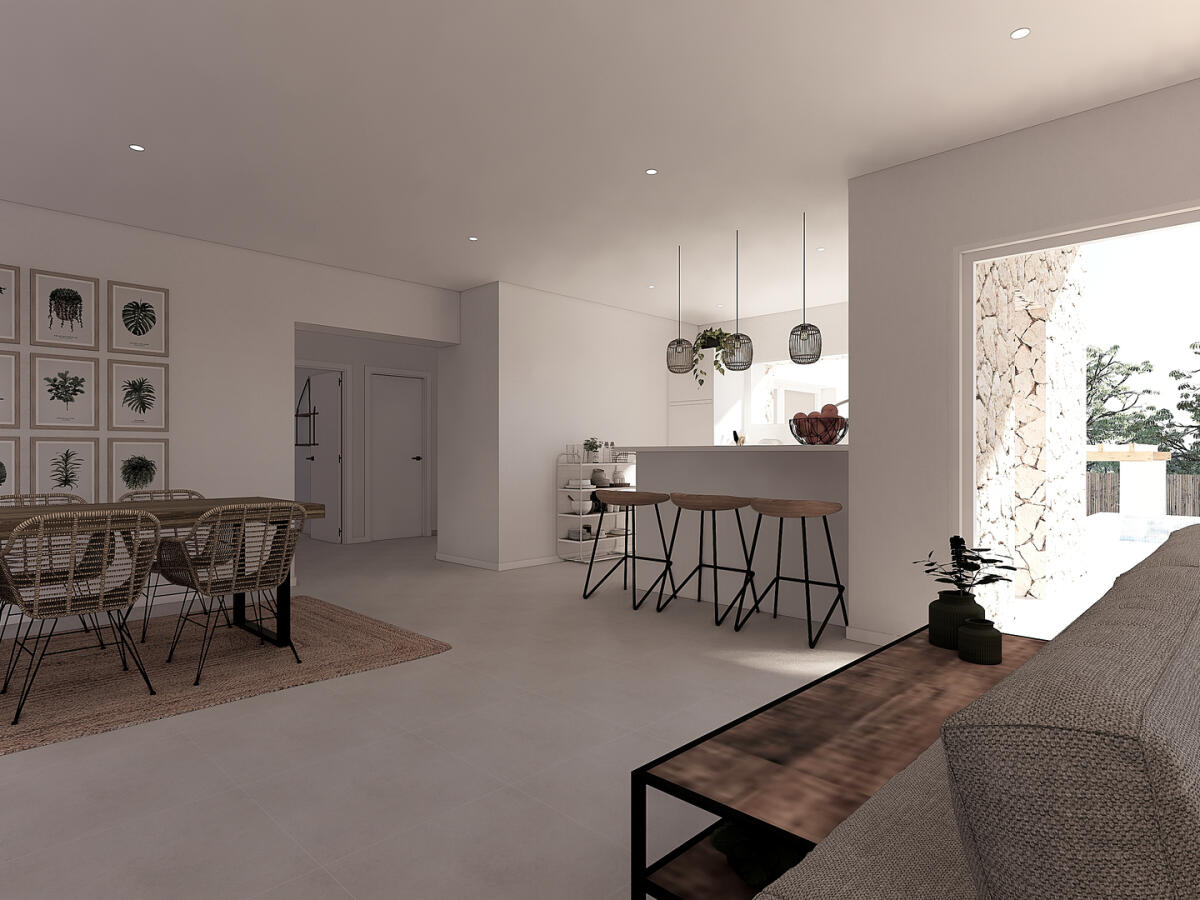 Villa 4 Dormitorios en venta en Moraira Pinar del Advocat
