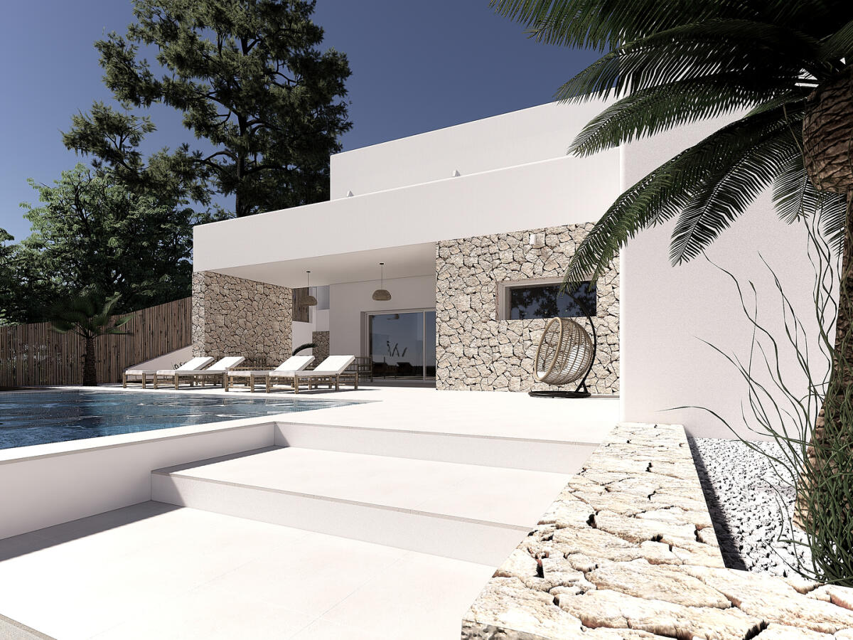 Villa 4 Dormitorios en venta en Moraira Pinar del Advocat