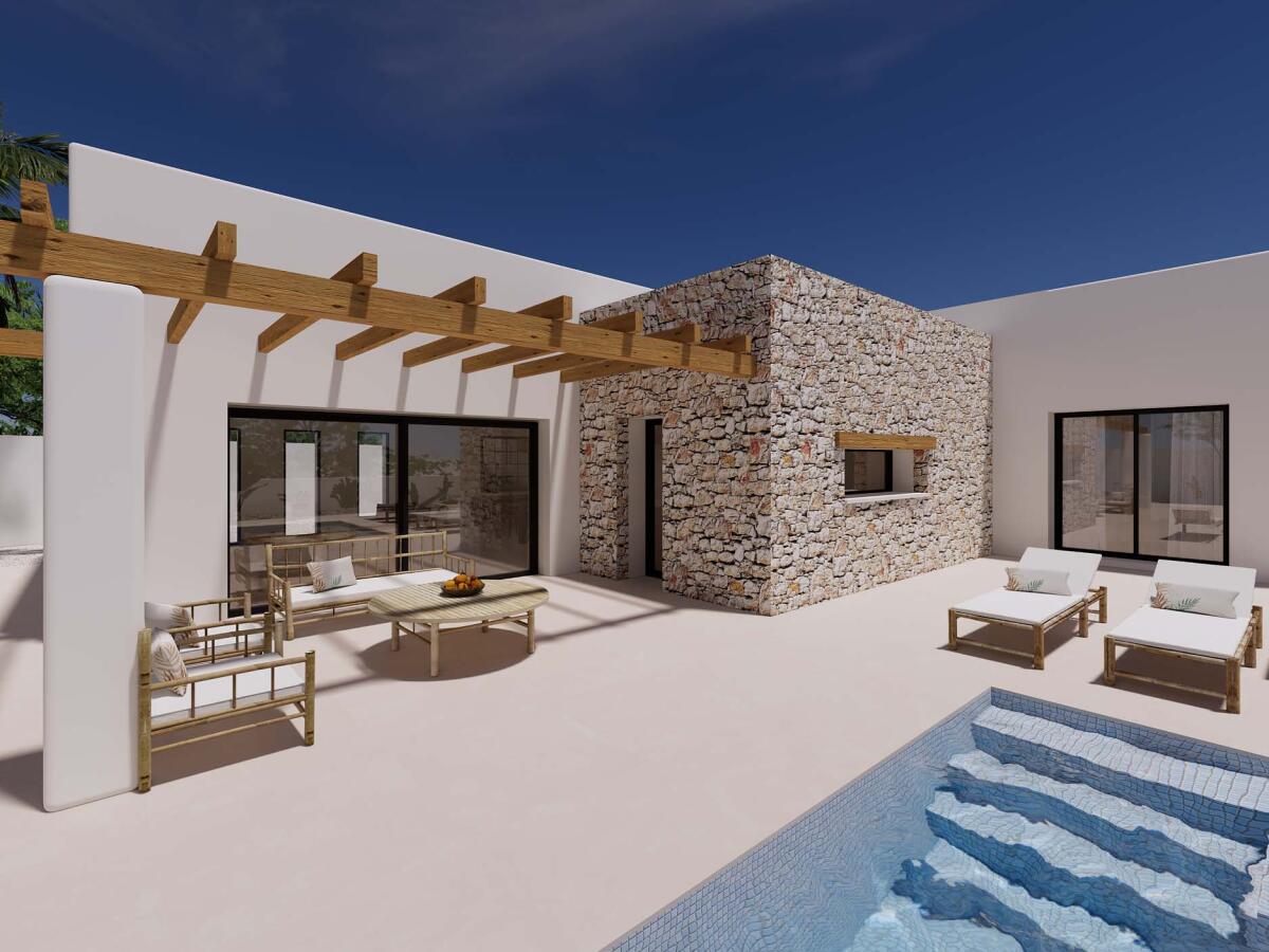 Villa 4 Dormitorios en venta en Moraira Pinar del Advocat
