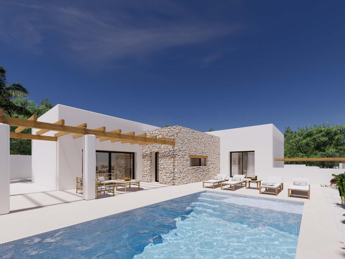 Villa 4 Dormitorios en venta en Moraira Pinar del Advocat