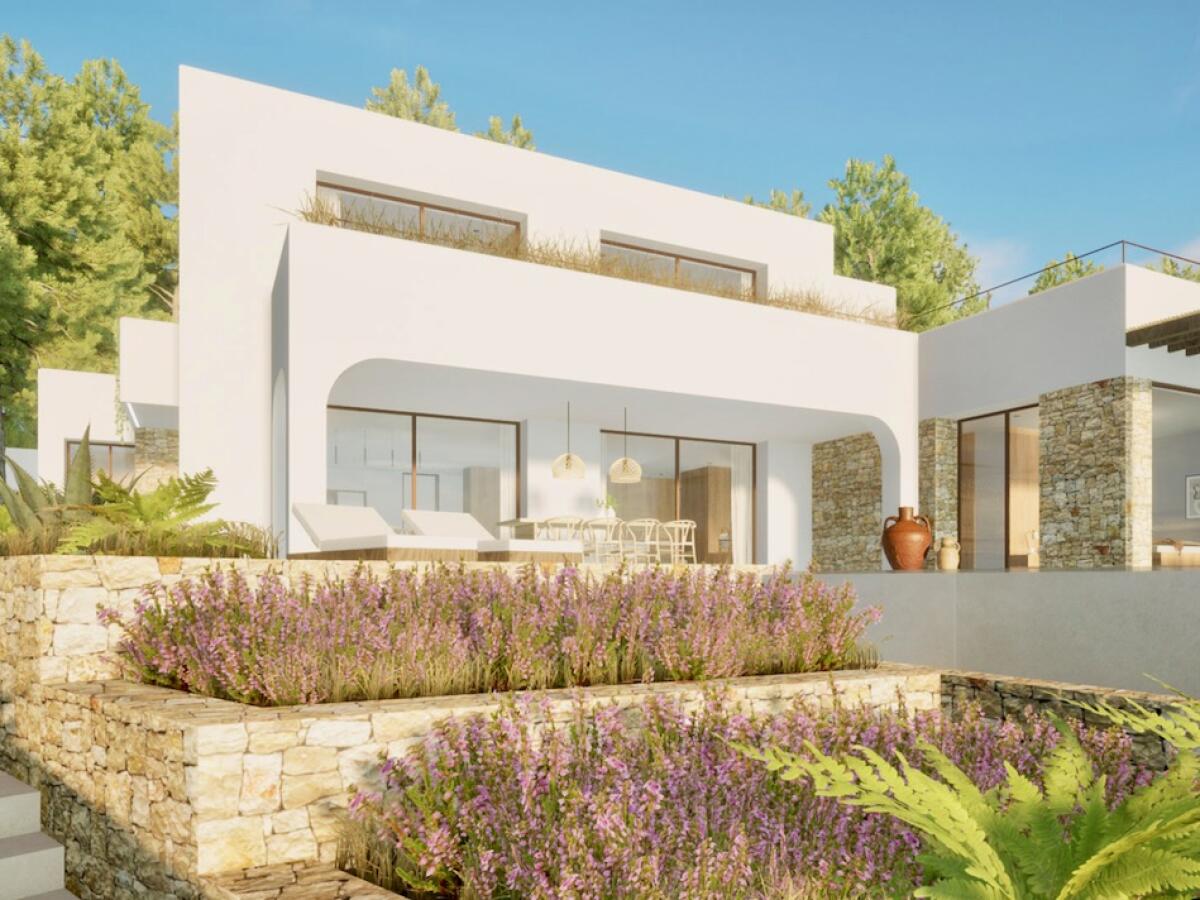 Villa 4 Dormitorios en venta en Moraira Pla de Mar