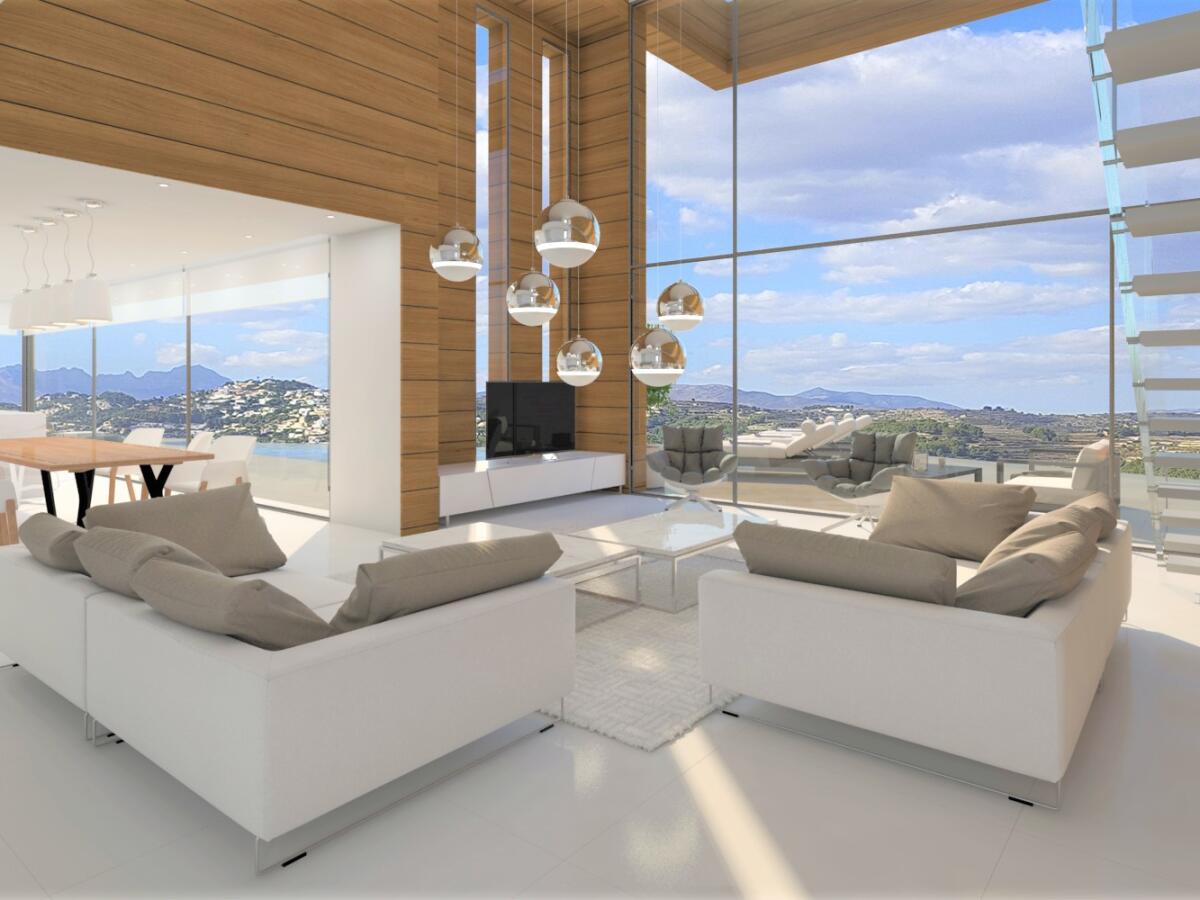 Villa 5 Dormitorios en venta en Moraira