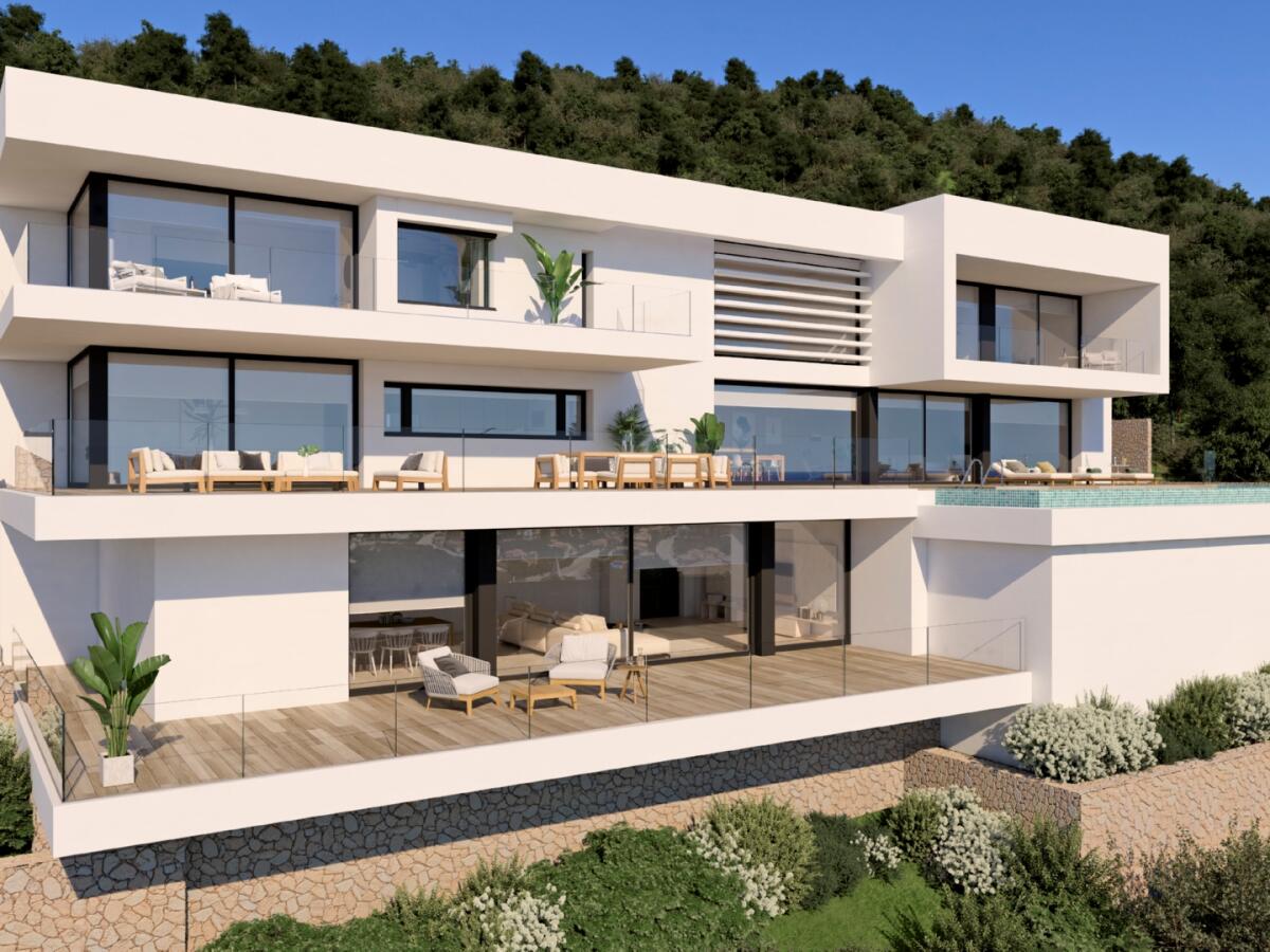 Villa 4 Dormitorios en venta en Benitachell Cumbre del Sol