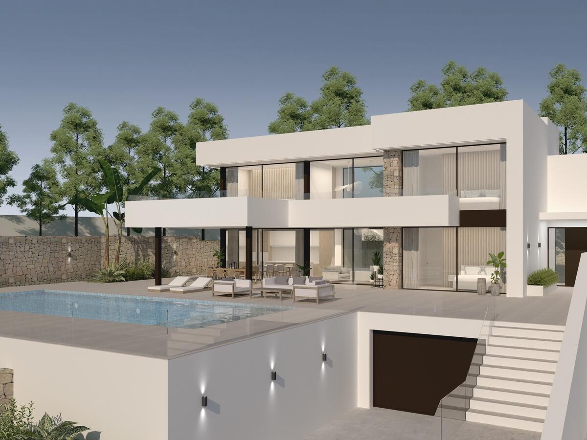 Villa 4 Dormitorios en venta en Moraira Fanadix