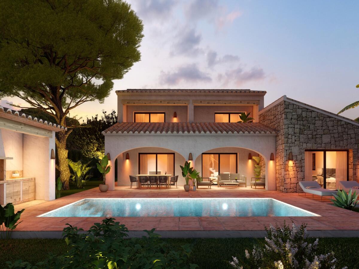 Villa 3 Dormitorios en venta en Javea La Cala