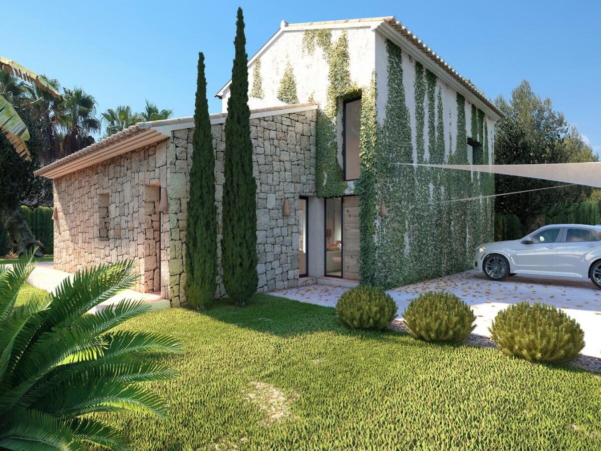 Villa 3 Dormitorios en venta en Javea La Cala
