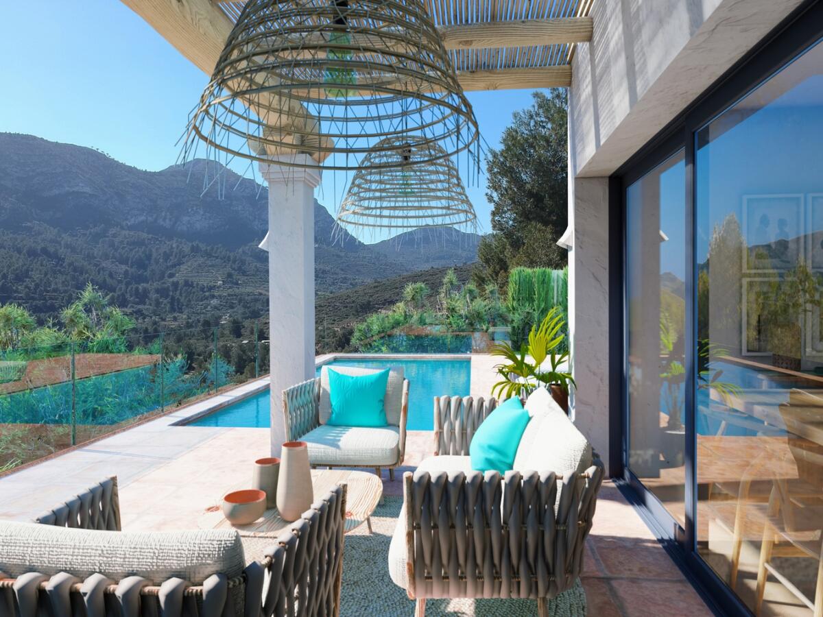 Villa 3 Dormitorios en venta en Pedreguer
