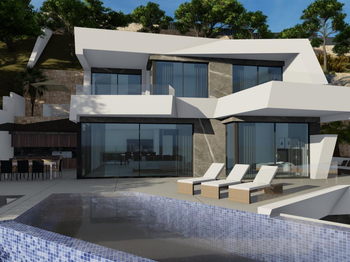 Villa 4 Dormitorios en venta en Calpe