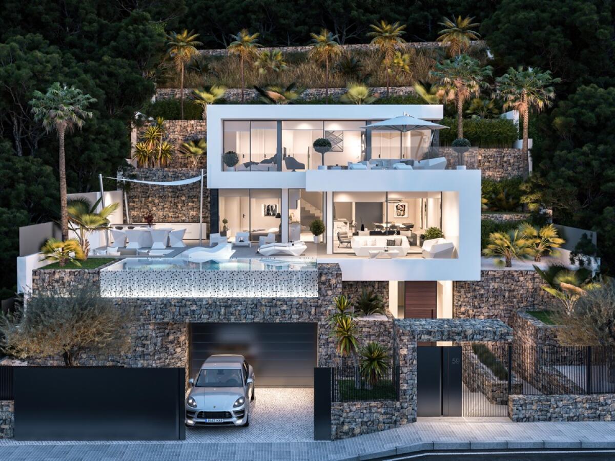 Villa 4 Dormitorios en venta en Calpe