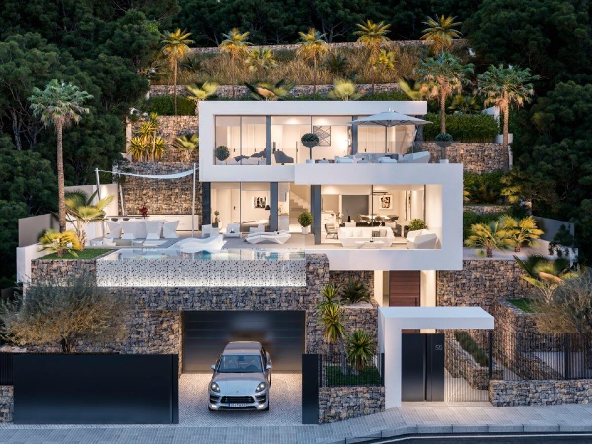 Villa 4 Dormitorios en venta en Calpe