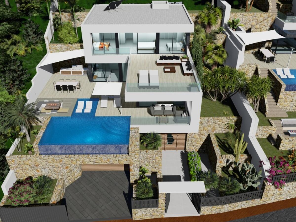 Villa 4 Dormitorios en venta en Calpe