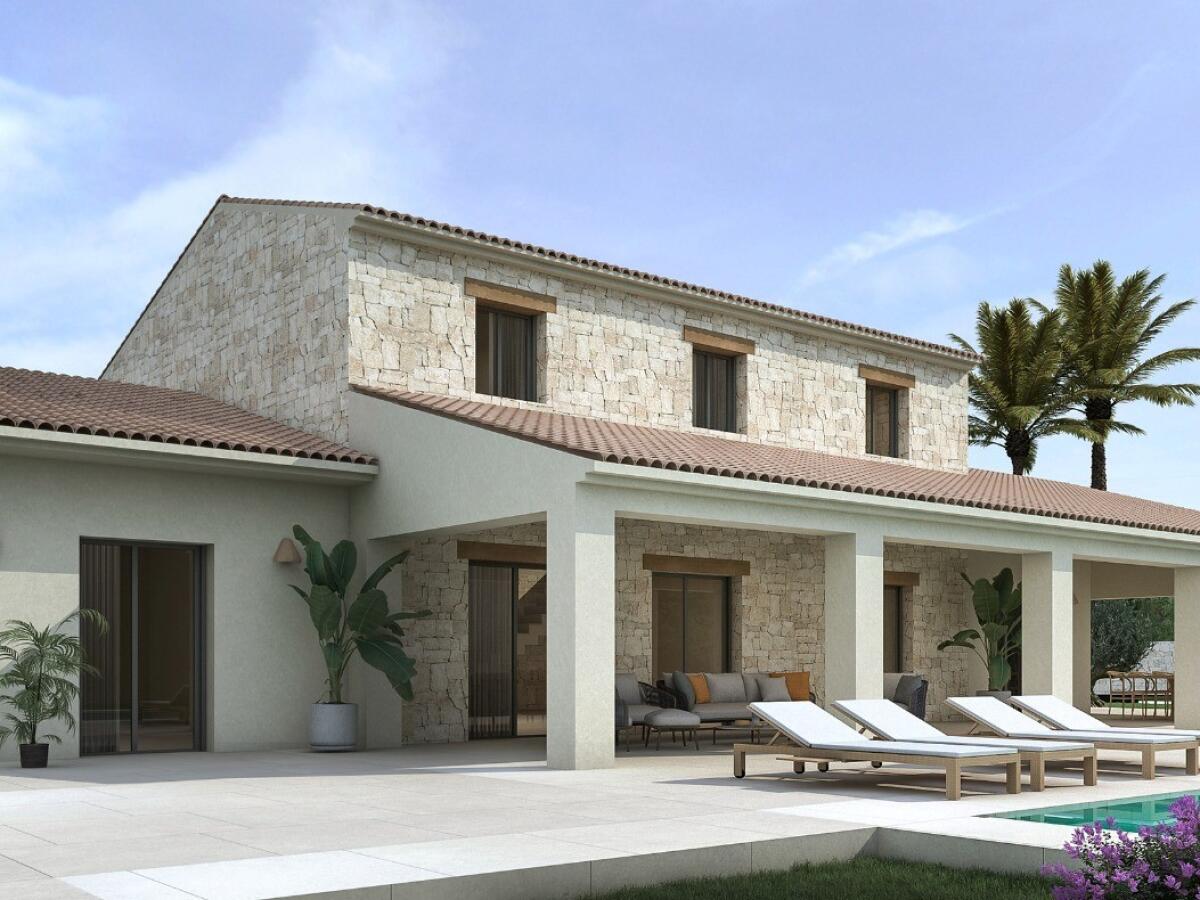 Villa 4 Dormitorios en venta en Moraira Benimeit