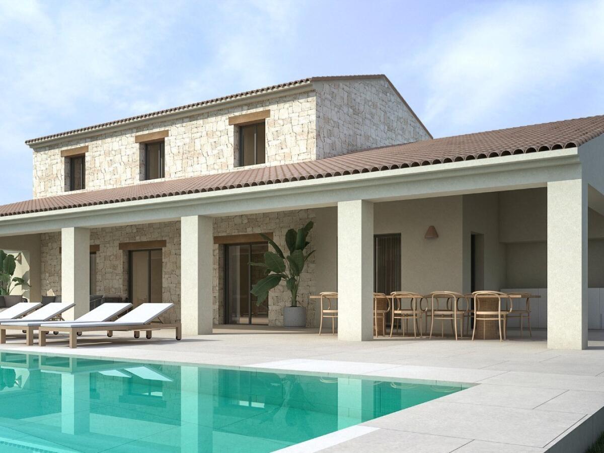 Villa 4 Dormitorios en venta en Moraira Benimeit