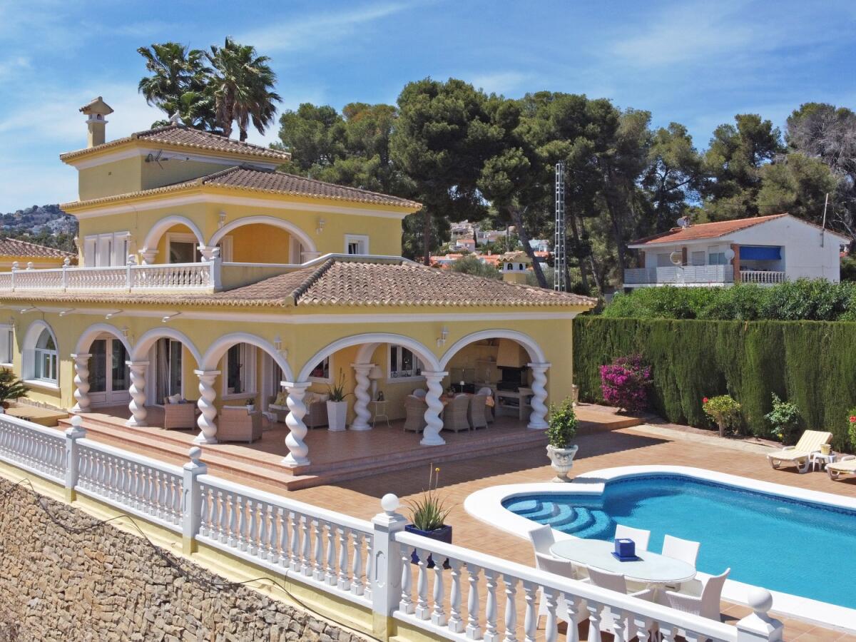 Villa 3 Dormitorios en venta en Moraira Pinar de l'Advocat