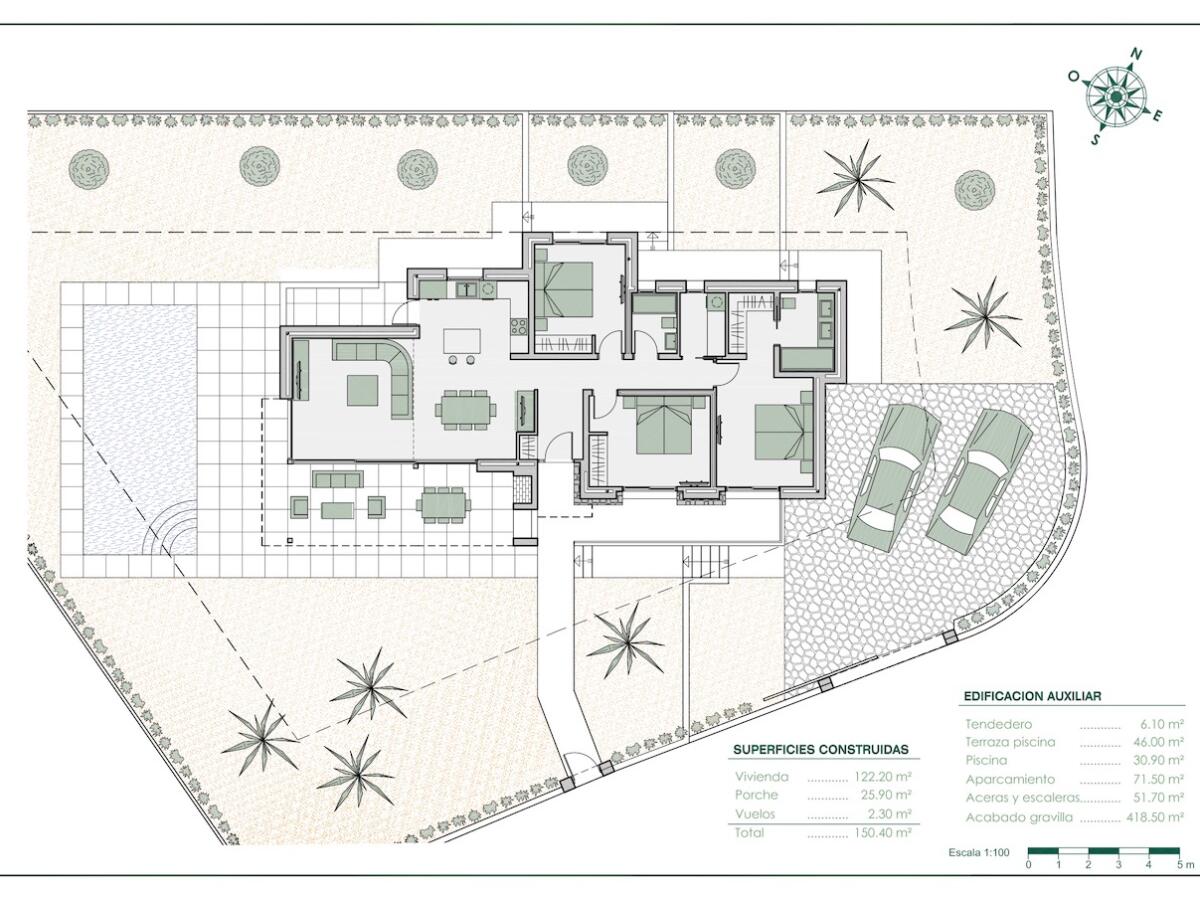 Villa 3 Dormitorios en venta en Benissa Fanadix